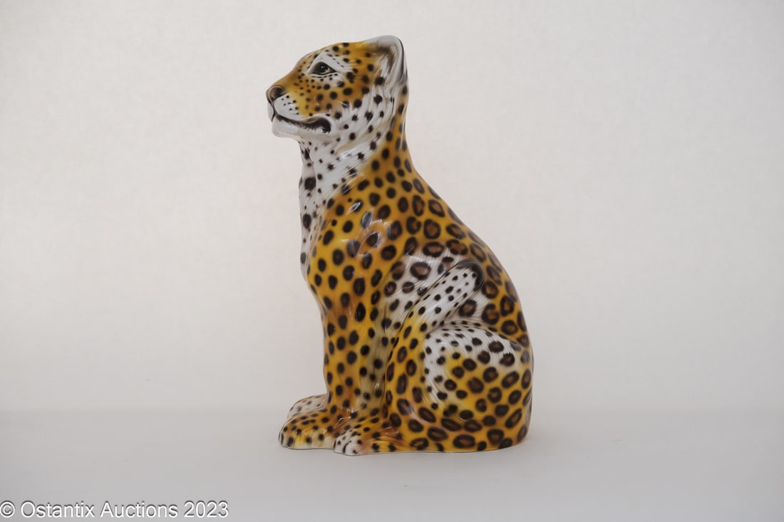 Glazed Ceramic Leopard (1 of 7)