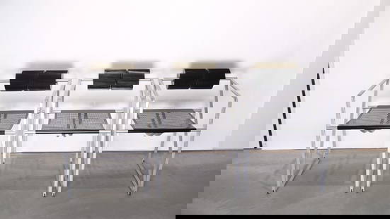A lot of three Alias Mario Botta Seconda 602 Italy chairs: A lot of three Alias Mario Botta Seconda 602 Italy chairs, 1982. Marked Alias Italy. Condition: excellent. Width: 52 cm Length: 58 cm Height: 72 cm