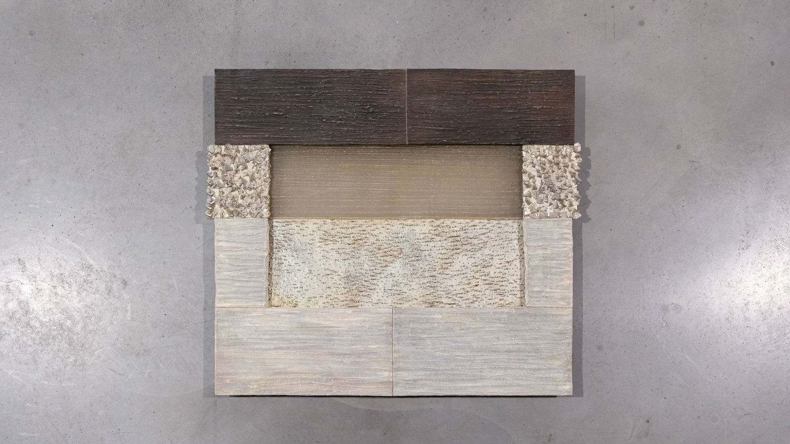 Pia MANU (XX) a large brutalist patinated ceramic and aluminium decorated wall art sculpture: Pia MANU (XX) a large brutalist patinated ceramic and aluminium decorated wall art sculpture. Circa 1980s. H: 107,5 - W: 122 cm