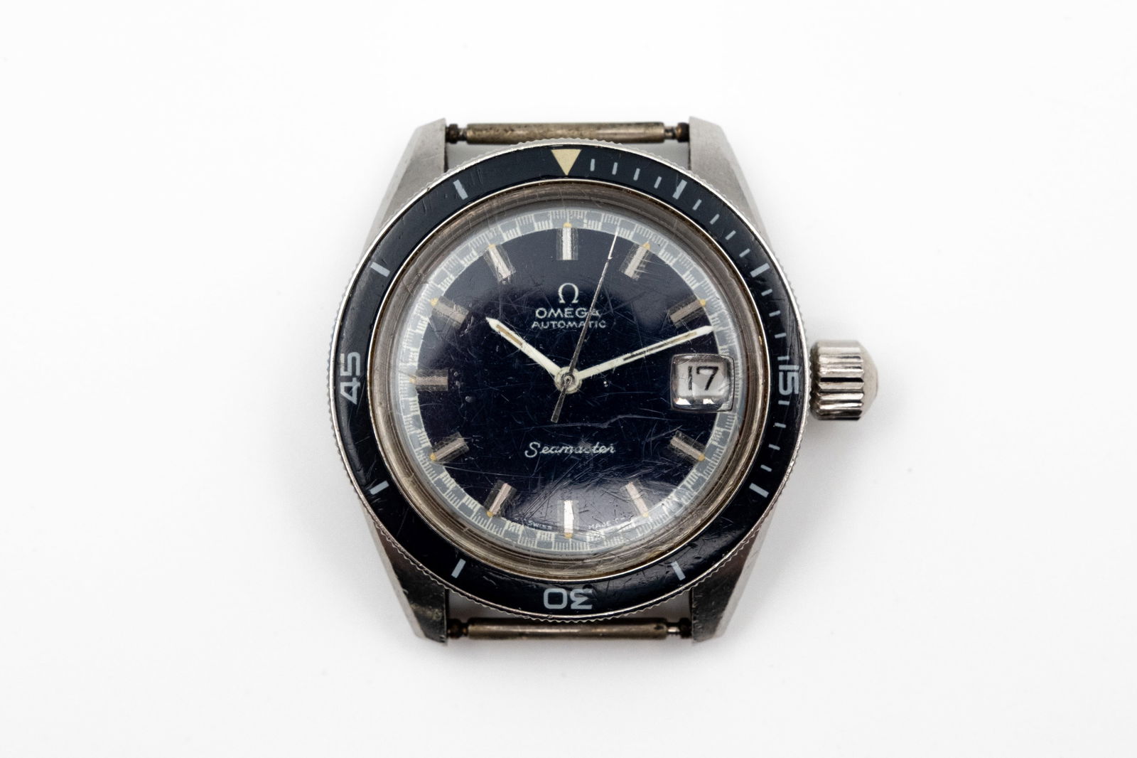 An Omega Seamaster automatic wristwatch (1 of 4)