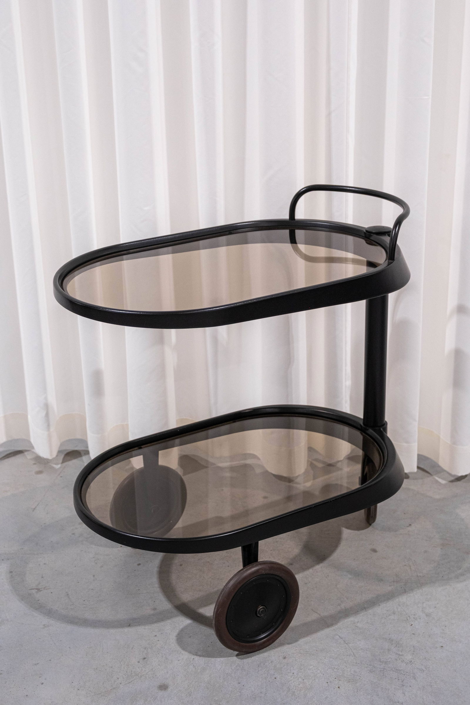 A vintage bar cart trolley by Enzo Mari for Allesi (1 of 4)