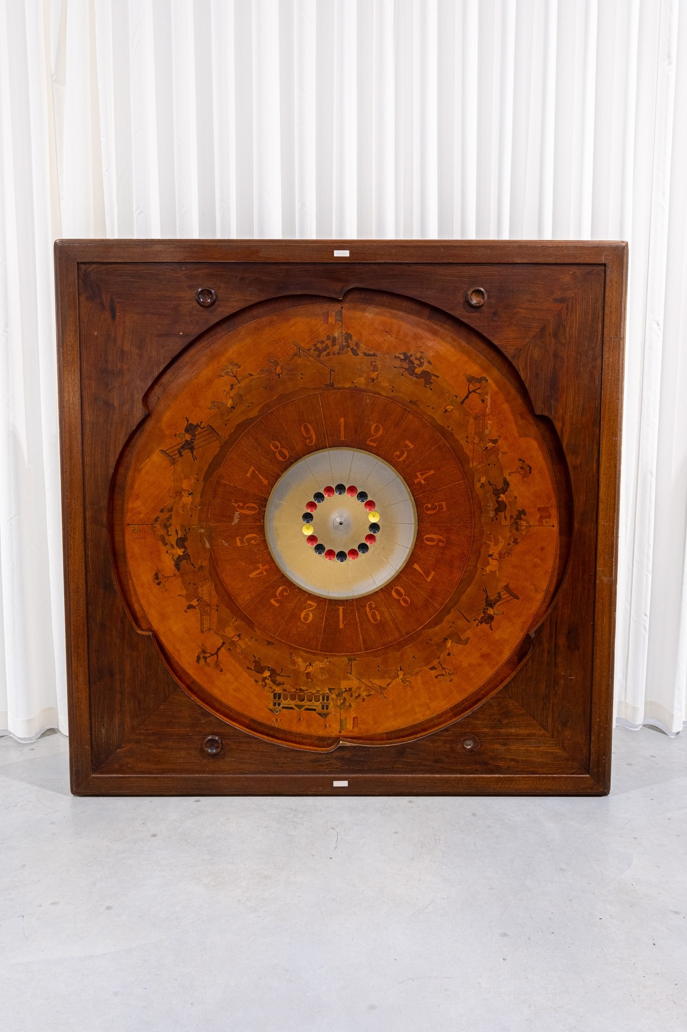 JOST ET CIE a Paris - Jeux de Précision - An imposing casino "Jeu de Boulle" players table with (1 of 20)