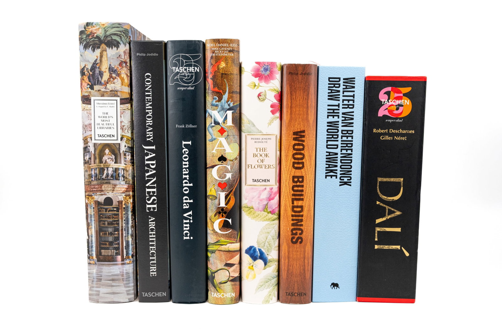A composed lot of eight various collectible books (1 of 19)