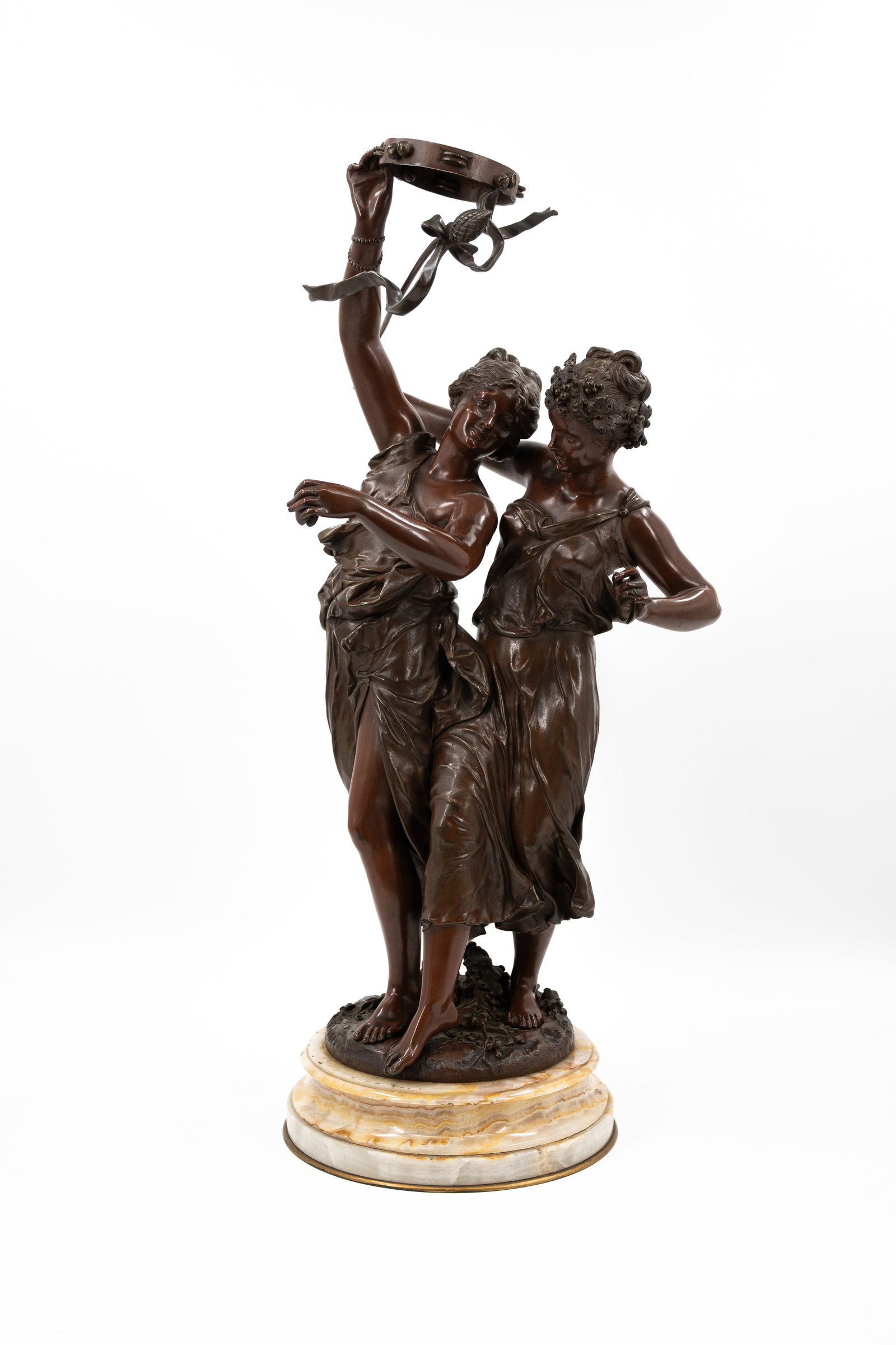 Henry Etienne DUMAIGE (1830-1888) A large antique patinated bronze sculpture (1 of 10)