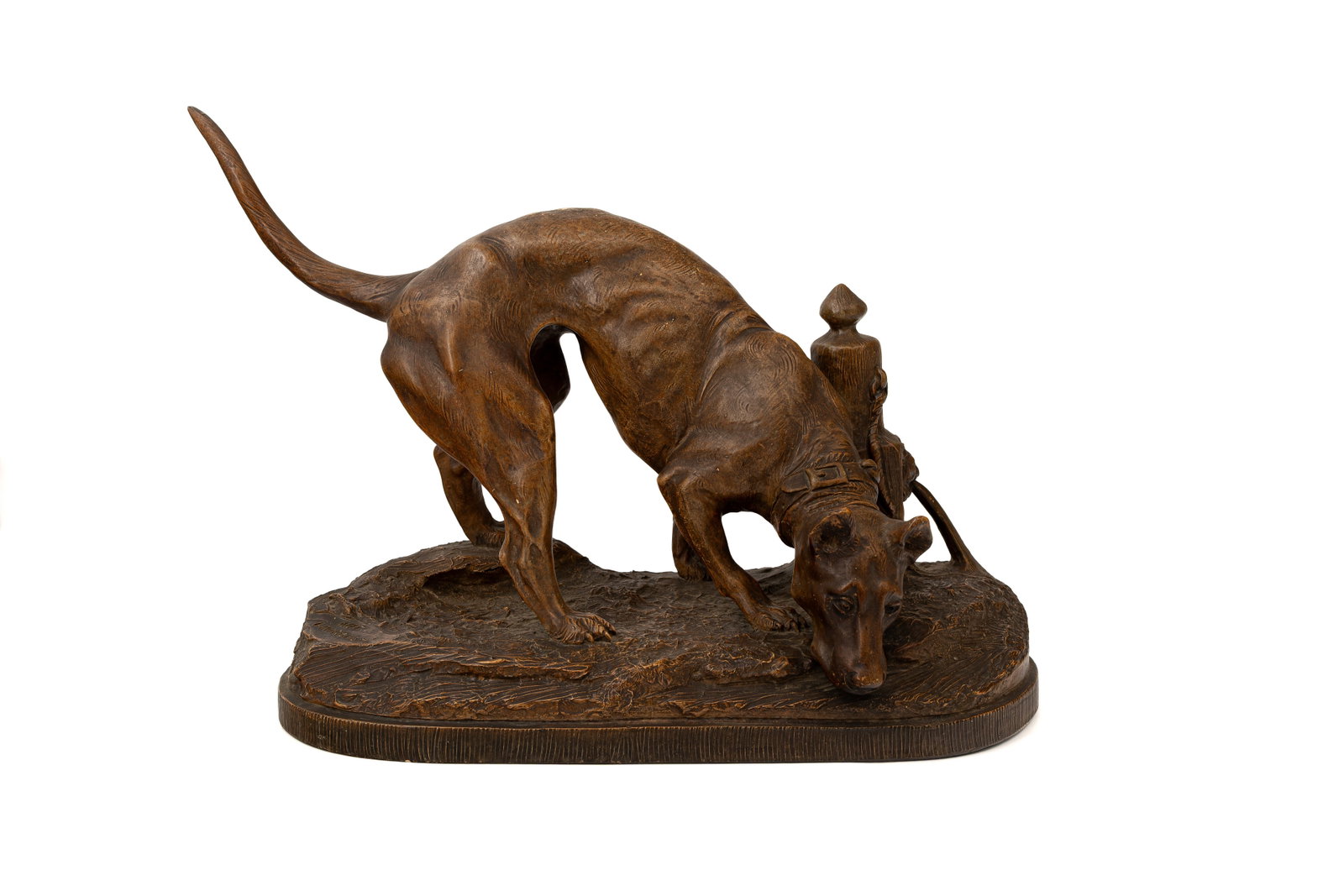 Antoon AMORGASTI (1880-1942) An antique patinated terra cotta figure (1 of 7)