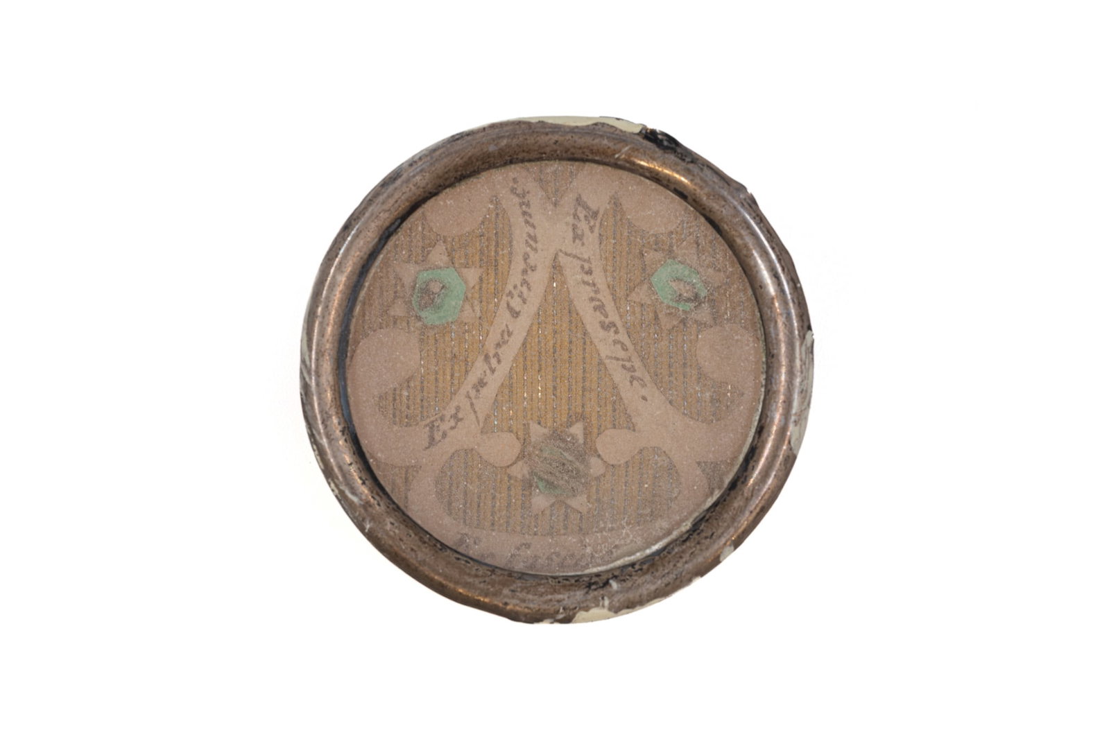 A sealed multitheca containing Christological relics, with a Certificate of Authenticity (1 of 3)