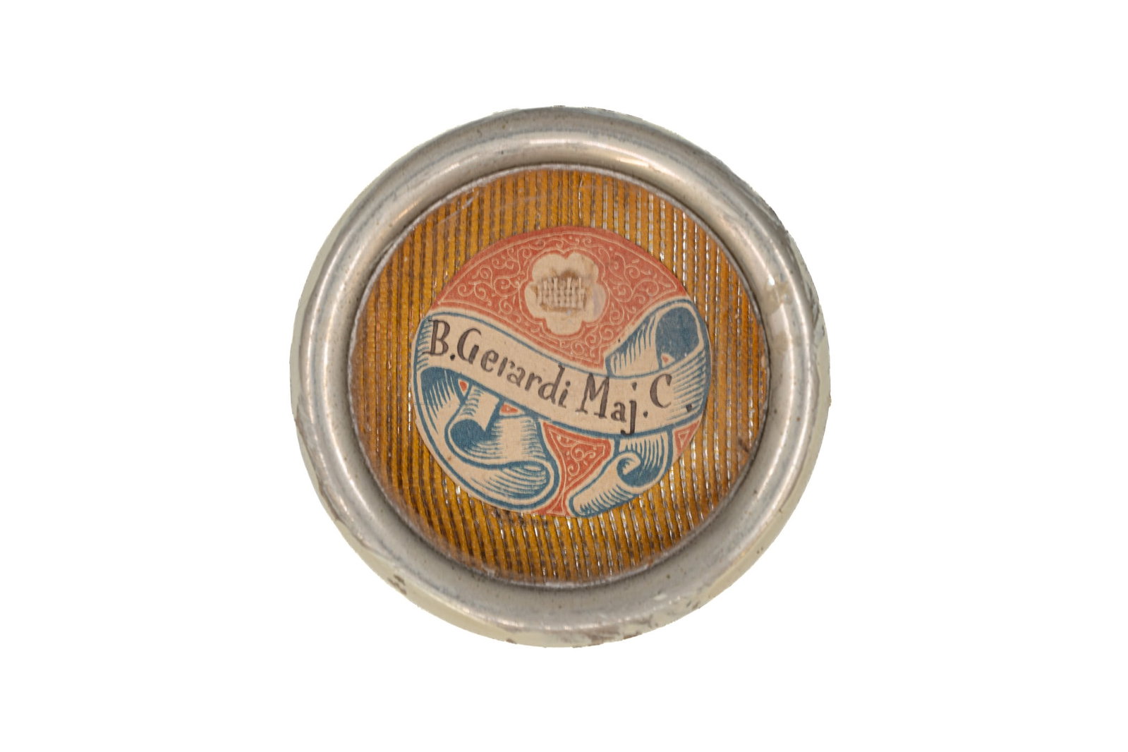 A sealed theca containing a relic of Blessed Gerard Majella, with a Certificate of Authenticity. (1 of 3)