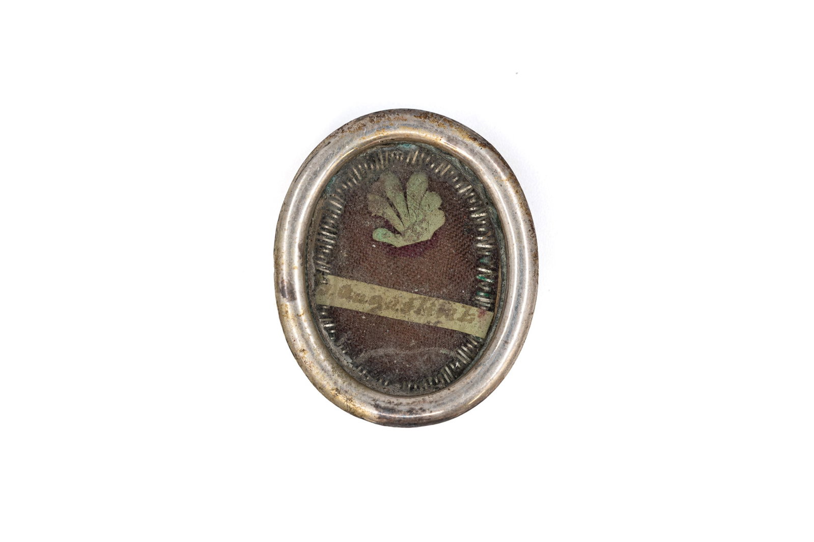 A sealed theca containing a relic of Saint Augustine, with a Certificate of Authenticity (1 of 3)