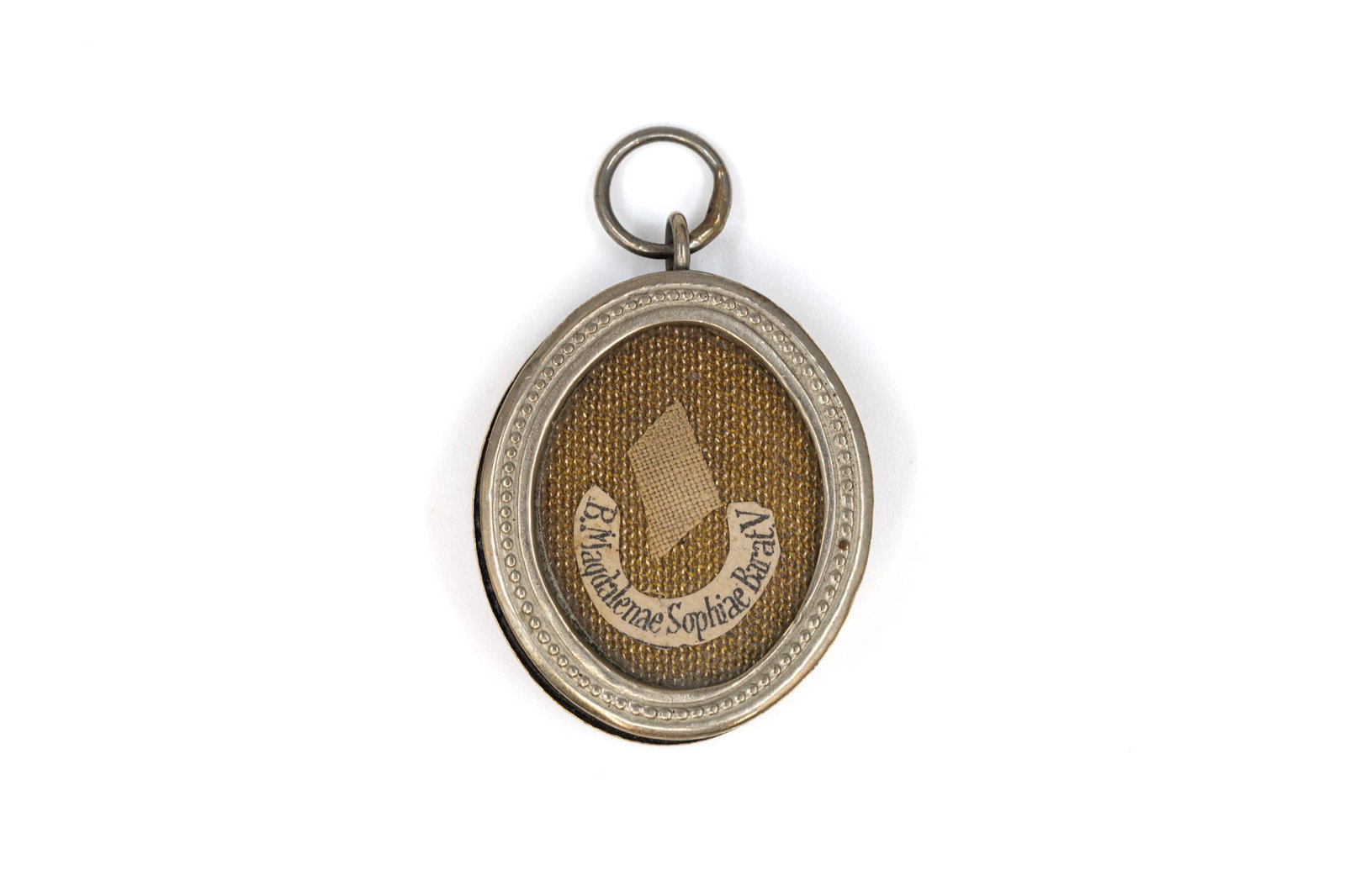 A pendant reliquary containing a relic of Blessed Madeleine Sophie Barat, with a COA (1 of 5)