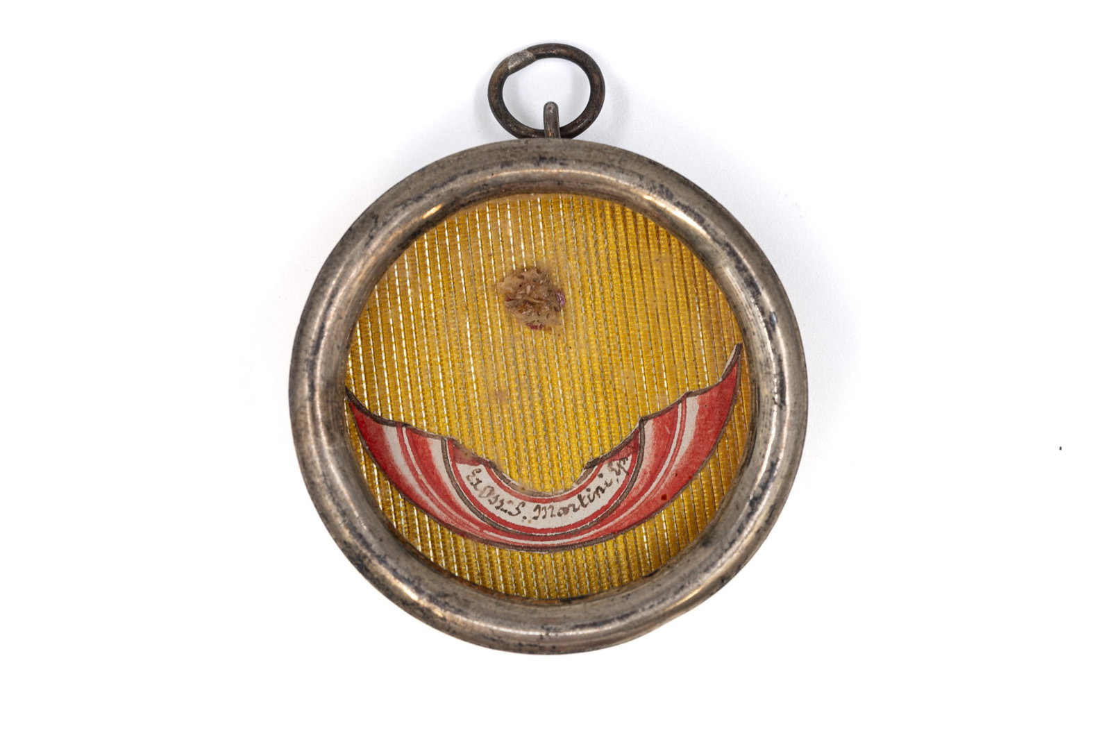 A pendant reliquary containing a relic of Saint Martin, with a Certificate of Authenticity (1 of 4)