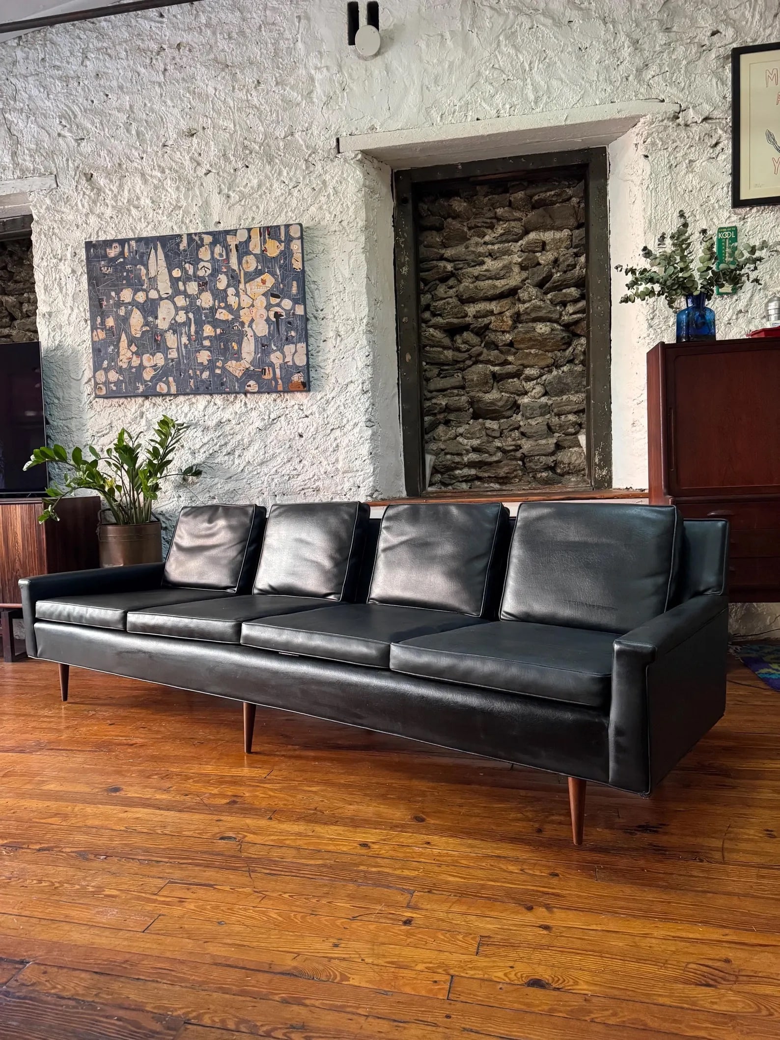 Milo Baughman for Thayer Coggin Sofa, Original Upholstery (1 of 6)