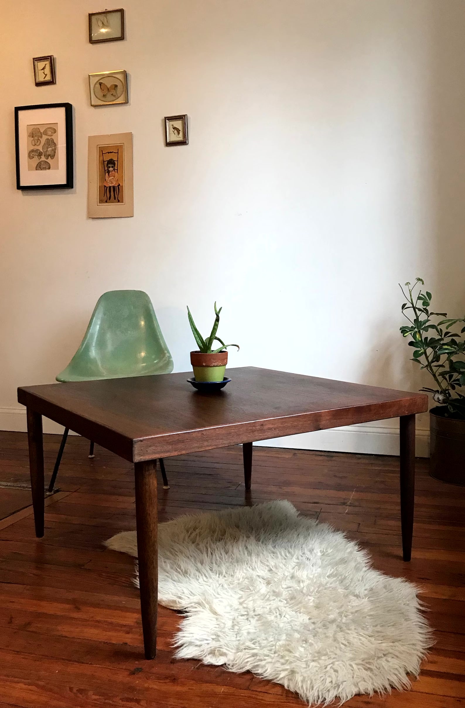 Walnut Veneer Coffee Table (1 of 5)