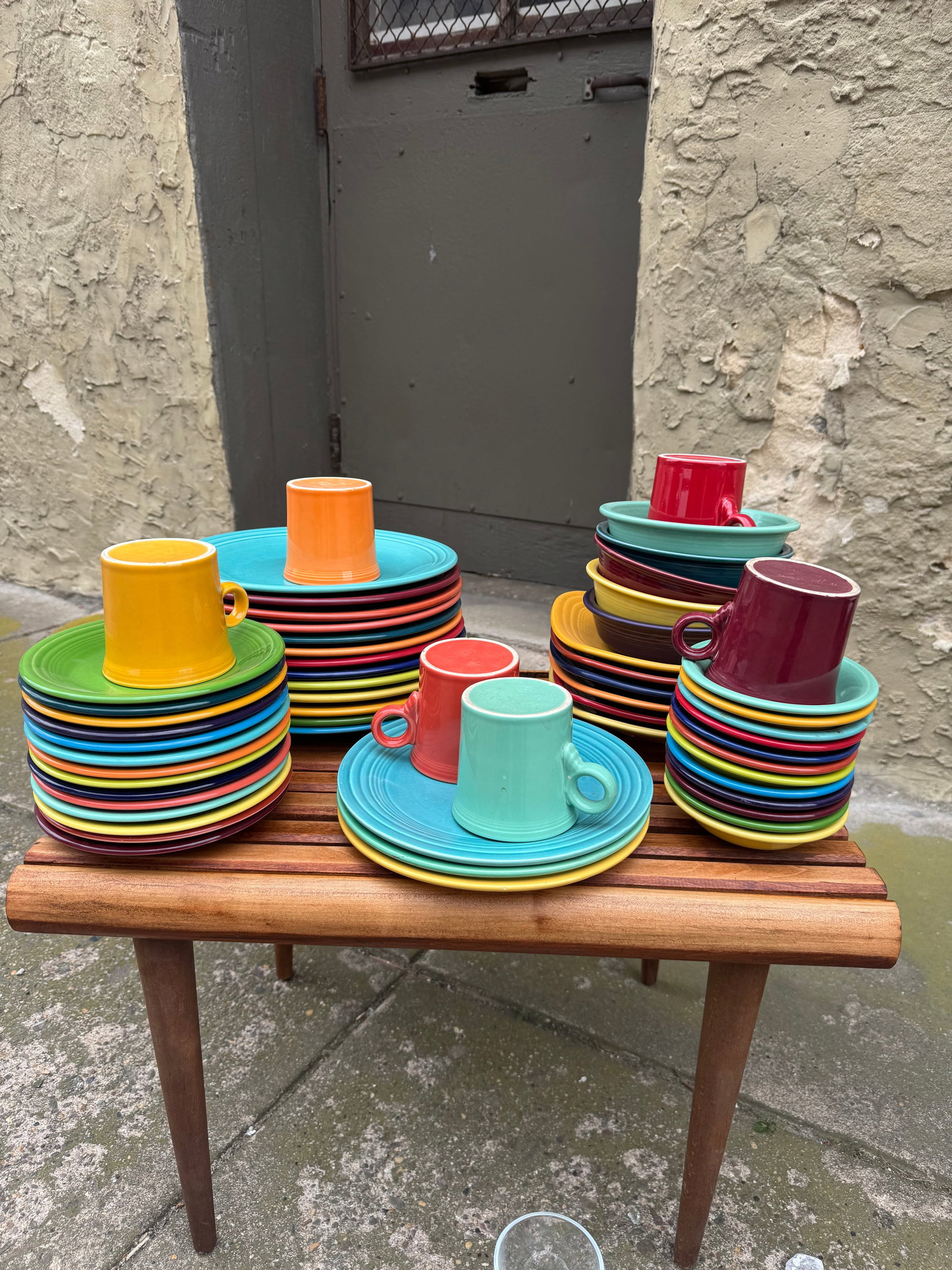 Vintage & Contemporary Fiesta Dinnerware Collection, Mixed Color Fiestaware Lot (40+ Pieces) (1 of 8)