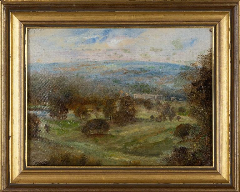 Antique Landscape Painting 19th Century (1 of 3)
