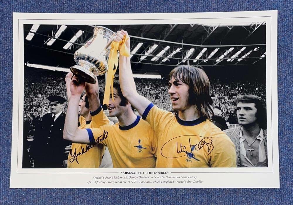 Charlie George Signed Photo (1 of 1)