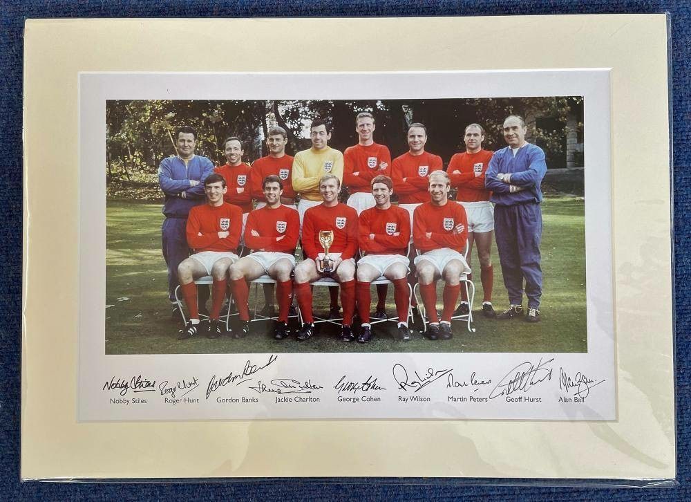 England 1966 Squad World Cup Winners Print (1 of 1)