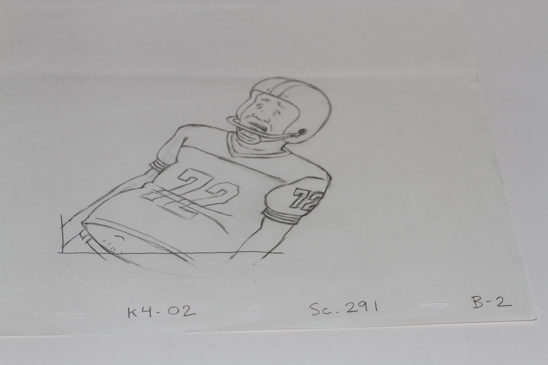 KING OF THE HILL BILL DAUTERIVE ORIGINAL PRODUCTION DRAWING (1 of 2)