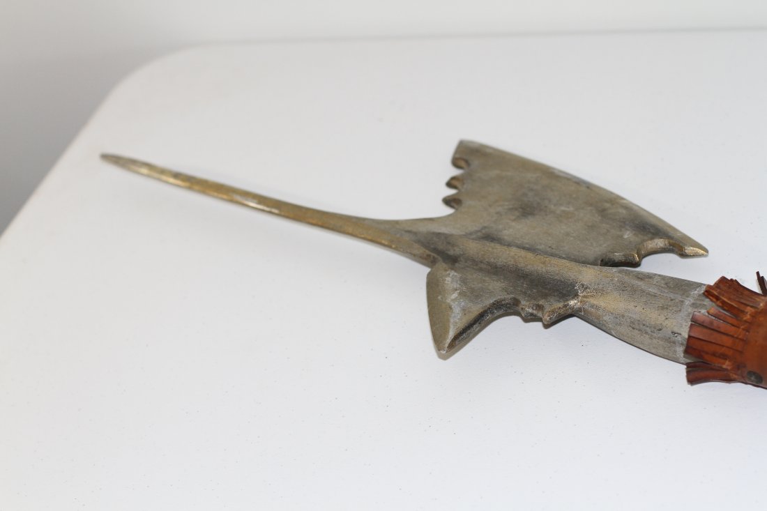 CONAN THE BARBARIAN BATTLE AXE MOVIE PROP WITH PROVENANCE (1 of 10)