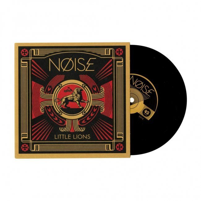 SHEPARD FAIREY - NOISE LITTLE LIONS - 7 INCH VINYL (1 of 2)