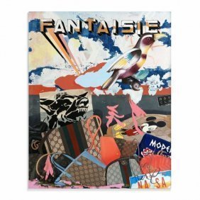 FAILE - FANTAISIE PRINT: FAILE - FANTAISIE PRINT - 2021 Sold out! This is a print of Faile's painting from our Off The Walls show in Paris. Much like the Kool Living print, Fantaisie (Fantasy with a French twist) is a lusciou