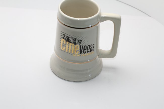 2009 CINEVEGAS FILM FESTIVAL MUG: From the festival that Dennis Hopper started comes a unique mug from the now defunct film festival.
