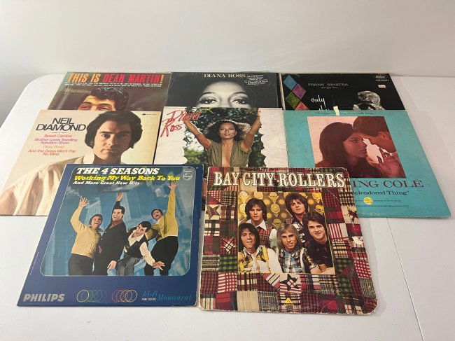 8 VINYL RECORDS (1 of 3)