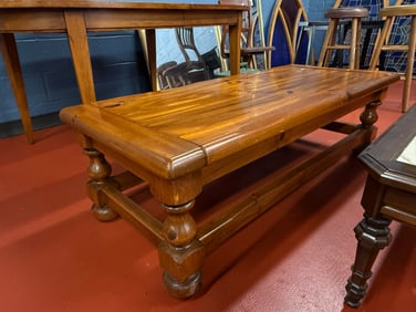 HEAVY WOOD COFFEE TABLE