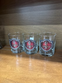 3 X 2019 WASHINGTON NATIONALS CHAMPIONSHIP GLASSES