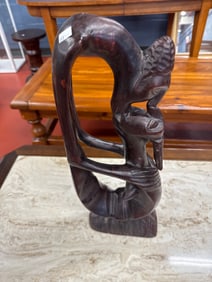 WOOD CARVED STATUE