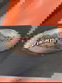 COORS LIGHT AND COORS ORIGINAL MIRROR SIGN