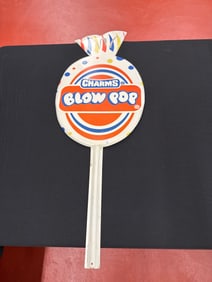 LARGE CHARMS BLOW POP ADVERTISING SIGN