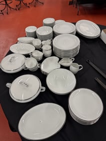 MASSIVE NORITAKE SILVERDALE CHINA SET