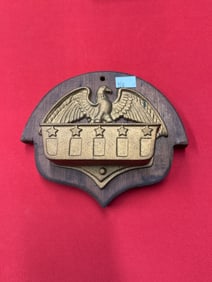BRASS WILTON EAGLE WALL MOUNT
