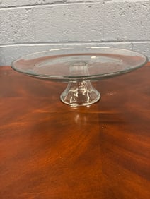 GLASS CAKE DISPLAY