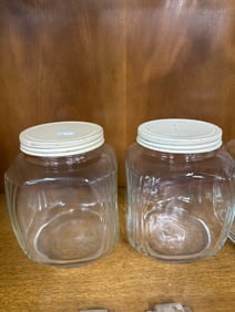 3 X VINTAGE JARS