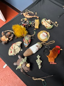 LARGE LOT OF CHRISTMAS ORNAMENTS