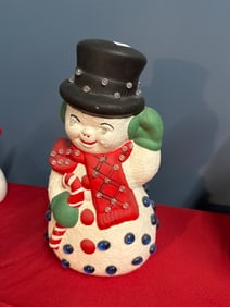 CERAMIC SNOWMAN DECORATION #2
