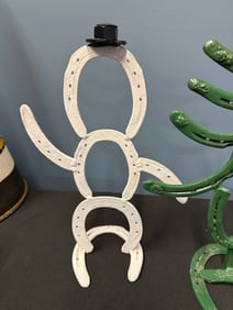 HORSE SHOE CHRISTMAS DECORATIONS