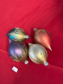4 Christmas Ornaments