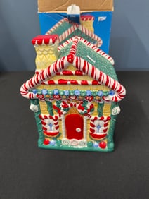 CANDY HOUSE COOKIE JAR