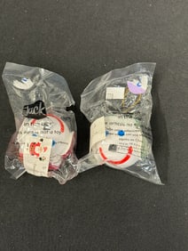 2 JACK IN THE BOX CHRISTMAS ORNAMENTS