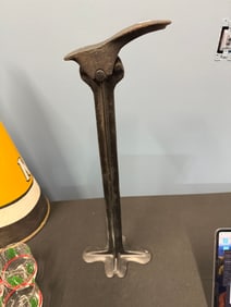 CAST IRON COBBLER SHOE STAND