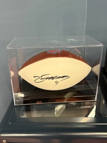 ZAY FLOWERS SIGNED FOOTBALL
