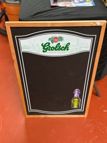 NEW GROLSCH ADVERTISING CHALKBOARD
