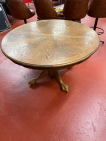 48 INCH WOOD TABLE