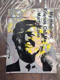 DONALD TRUMP- MARTY CONE SCREENPRINT