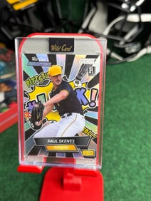 PAUL SKENES WILD CARD ROOKIE CARD 5 OF 10