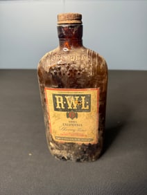 ANTIQUE SHERRY WINE BOTTLE