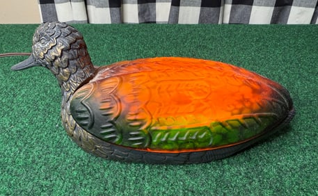 WORKING VINTAGE DUCK LIGHT
