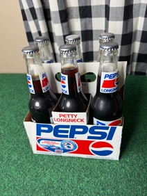 1992 RICHARD PETTY LONGNECK PEPSI BOTTLES
